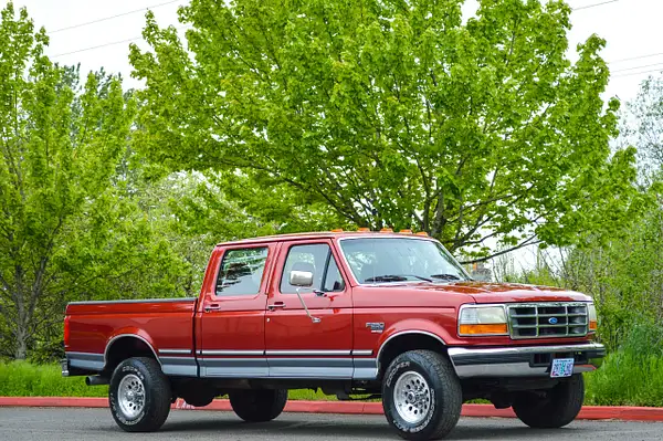 RED FORD CREW DIESEL OBS by RobertStevens by...