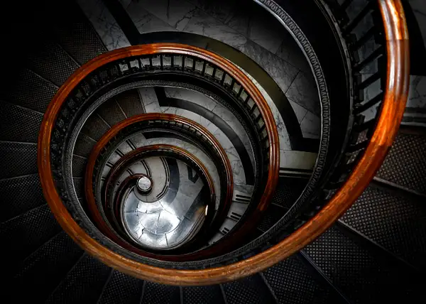 Stairway by Roxanne Bouché Overton