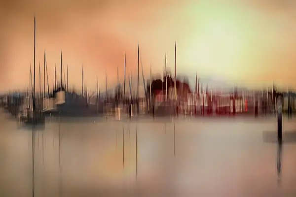 Peaceful Harbor by Roxanne Bouché Overton