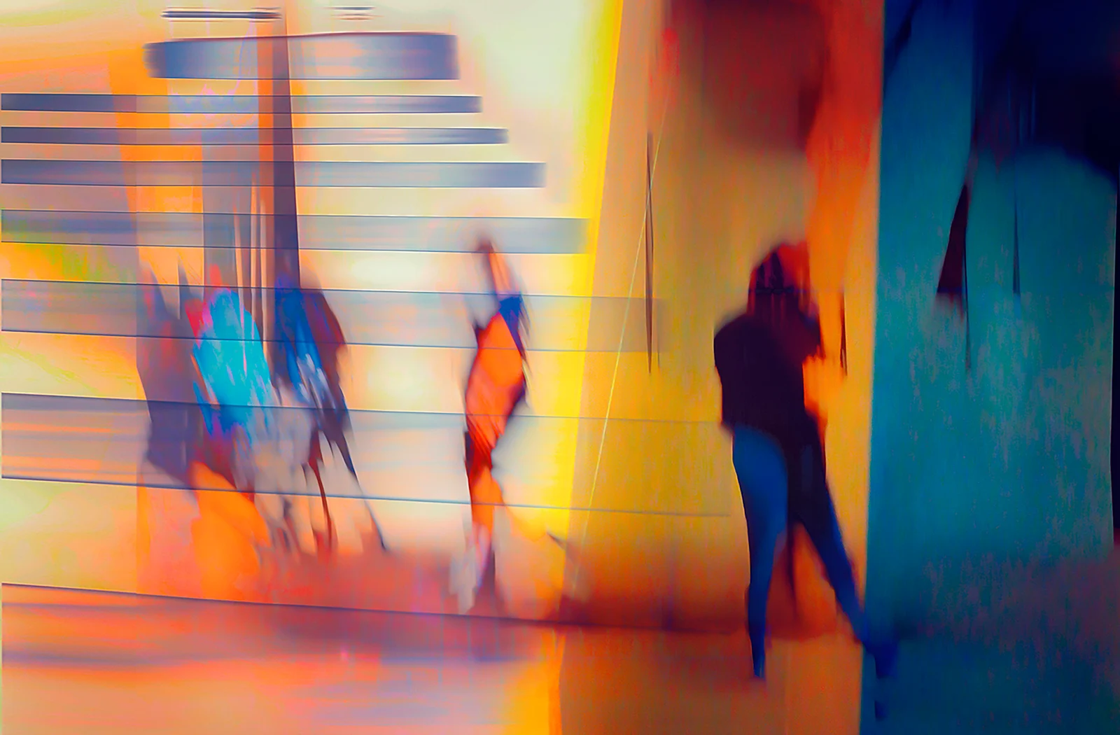 アート・デザイン・音楽 Rouleur Photography Annual 2010 Vibrant Motion: Abstract ICM Photography of Colorful Stairways