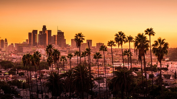 Sunny Los Angeles - USA by Serge Ramelli 