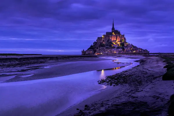 Mont Saint Michel-1 by Serge Ramelli