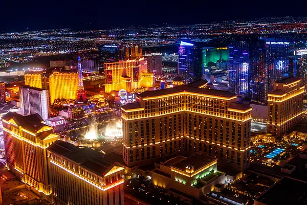 Las Vegas Wide-19 by Serge Ramelli