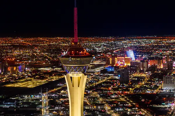 Las Vegas Wide-17 by Serge Ramelli