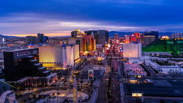 Las Vegas Wide-10 by Serge Ramelli