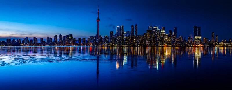 Toronto Blue Skyline