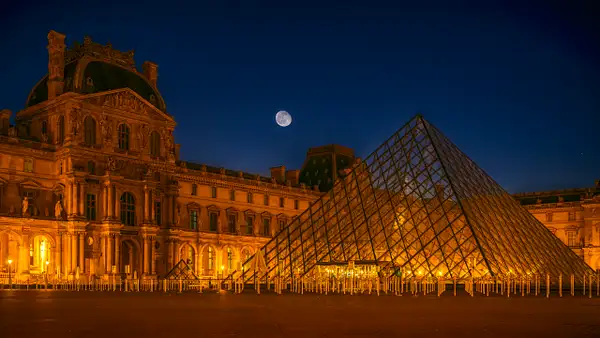 Louvre Before Dawn by DEE POTTER