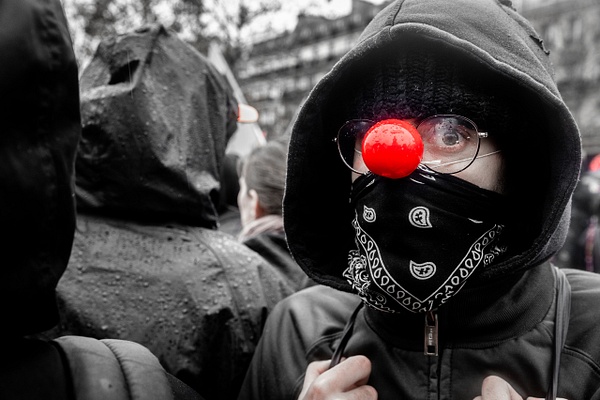 Anti-Trump protest, Paris, November 2018 - Politics: Activism - Justine Kirby Photography