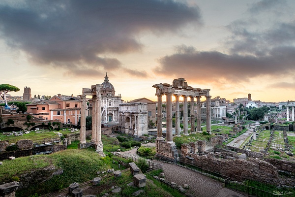 Sunrise at The Forum of Rome || Italy - Home - PATRICK EATON
