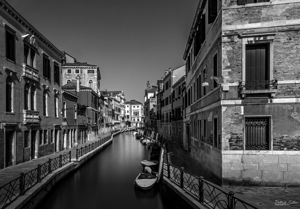 Venise Rio Marin 001 - Black &amp; White - Patrick Eaton Photography  