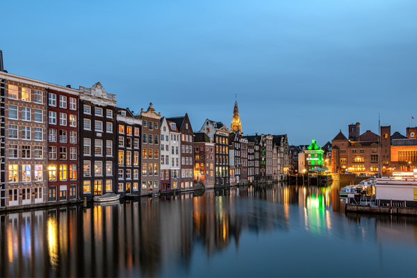 Amsterdam Damrak 001 - Cityscape - Patrick Eaton Photography  
