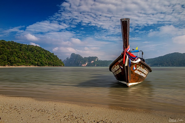Thailand - Koh Phi Phi - Boat 001 - Landscape - PATRICK EATON 