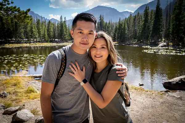 Rocky Mountain Engagement by BlackburnImages by...
