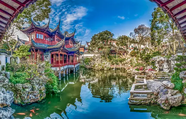 Shanghia - Yu Garden by Clifton Haley