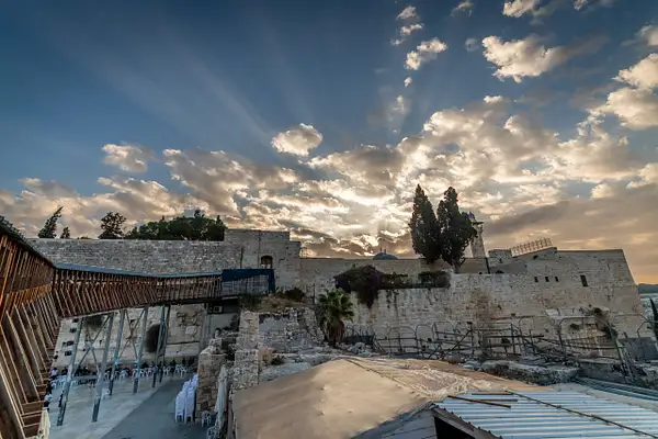Temple Mount - Western Wall by Clifton Haley