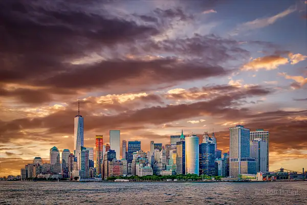 New York Skyline by Clifton Haley