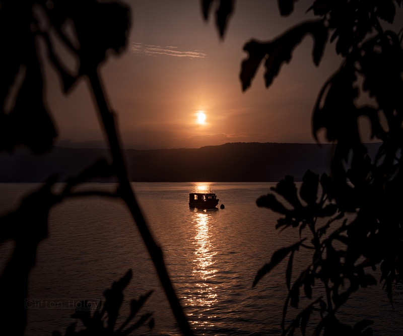 Sea of Galilee at Sunrise