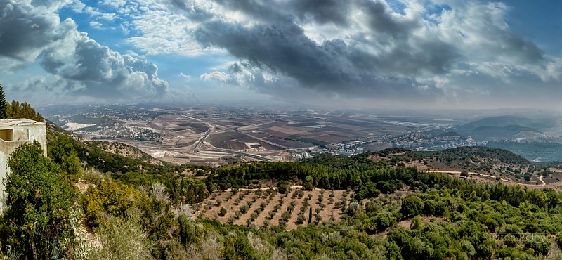 Valley of Armageddon from Mt Carmel