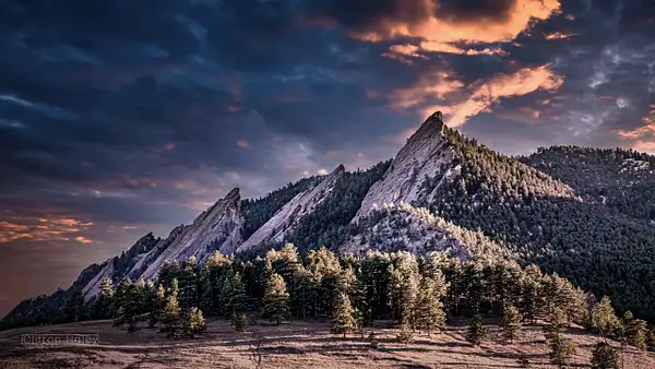 Rocky Mountain Sunrise/Sunset by Clifton Haley