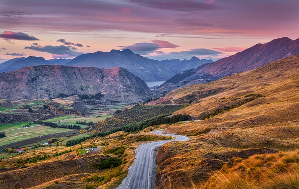 Long winding road - New Zealand - Kirit Vora Photography