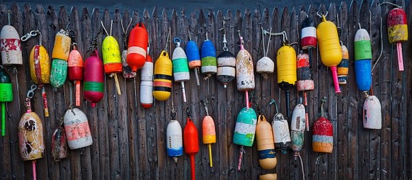 Buoy in colors - Maine Acadia Park - Kirit Vora Photography 