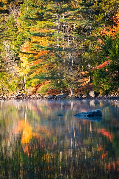 Reflections in Maine - Maine Acadia Park - Kirit Vora Photography  
