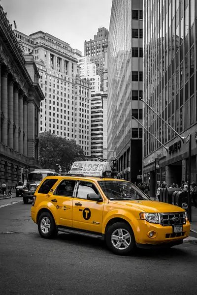 NewYork-Cab-ColorKey1 by ReiterPhotography