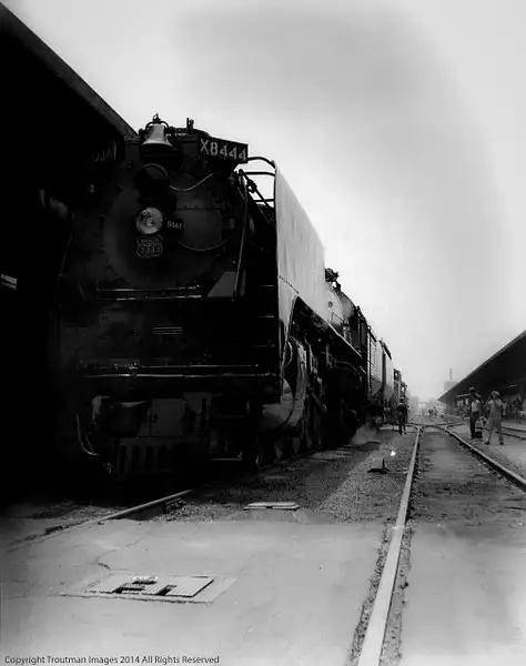Steam Locomotive at Union Station by Taoofthelens
