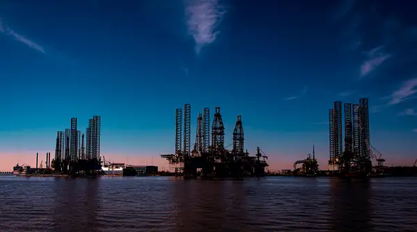 Offshore Drilling Rigs by Taoofthelens