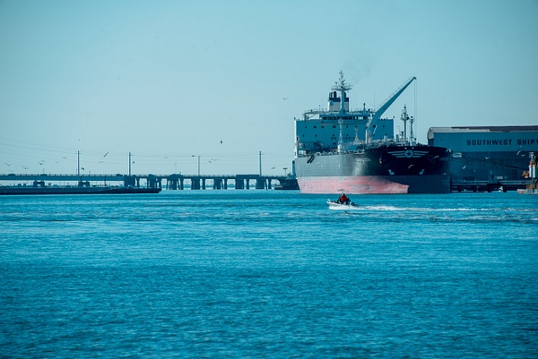 Tanker, Galveston Bay - Ocean - Tao of The Lens