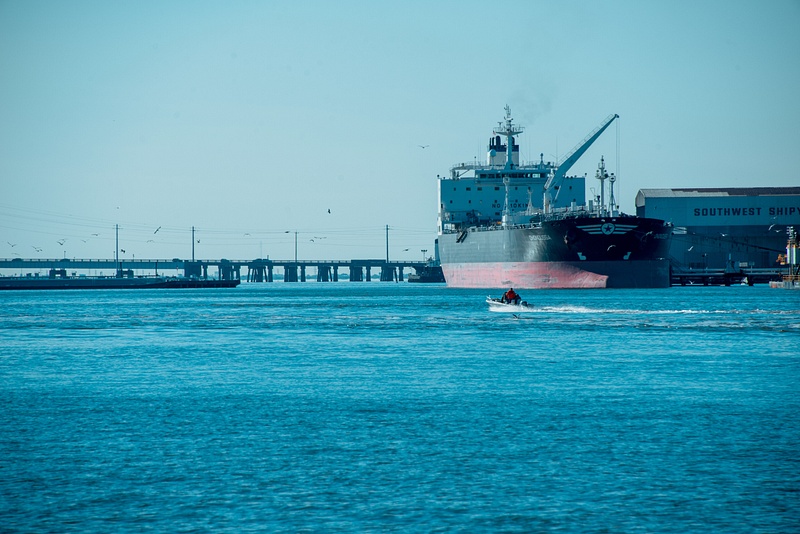 Tanker, Galveston Bay