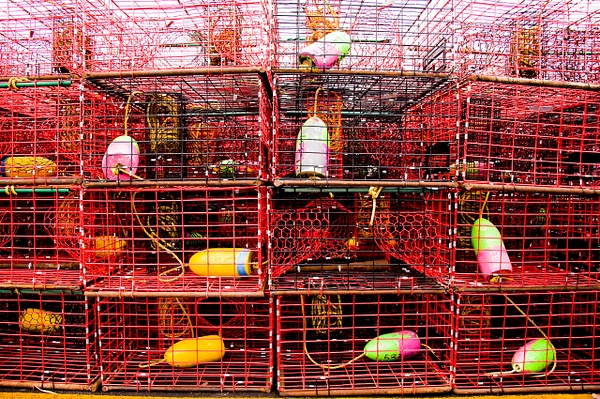 Lobster traps - Ocean - Tao of The Lens