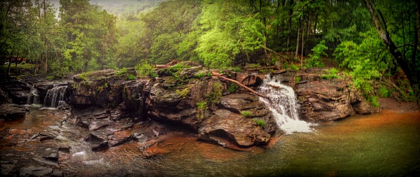 Waterfall panorama, NY - Panoramas - Joanne Seador Photography  
