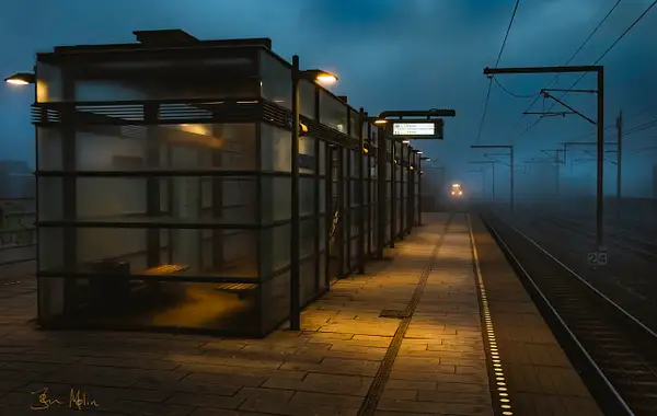 train distance by Molinphotoscom