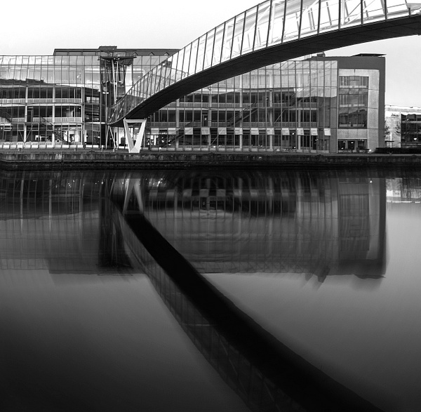 underbridge crazy waterbw - Black and white photography