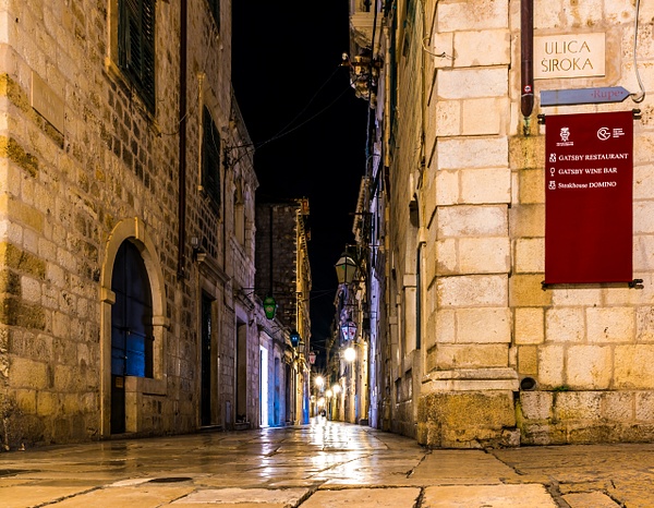 Empty Street1 - Luc Jean - Dubrovnik 