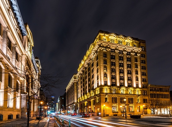 Cityscape 06 - Place d'Youville - A walk at night in ... Montreal - Luc Jean Photography 