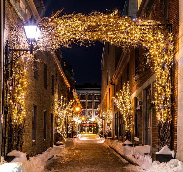 Decorated Alley Street - Luc Jean Photography 