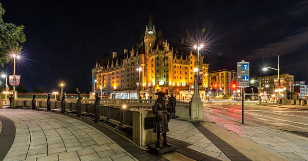 Confederation Square and the Chateau Laurier - Luc Jean - Quebec City