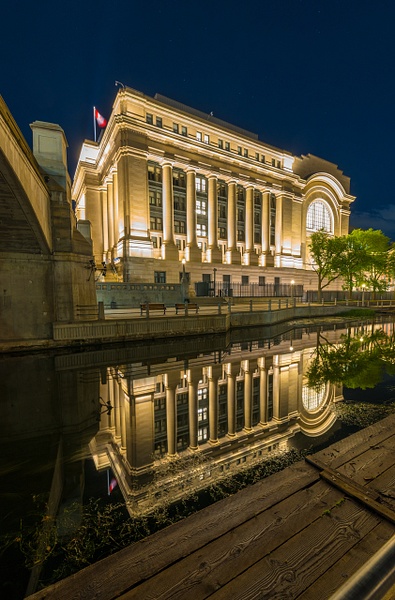 Reflection on rideau canal 2 - Luc Jean Photography 