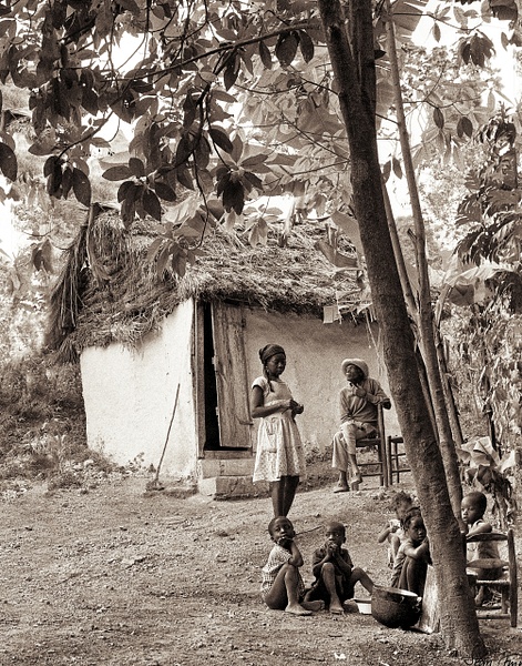 Papi and Ma Tantes' house - Haiti in the 1970s - Sean Finnigan Photo 