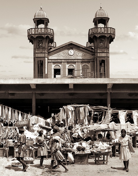 The Iron Market in the 70s - Haiti in the 1970s - Sean Finnigan Photo 