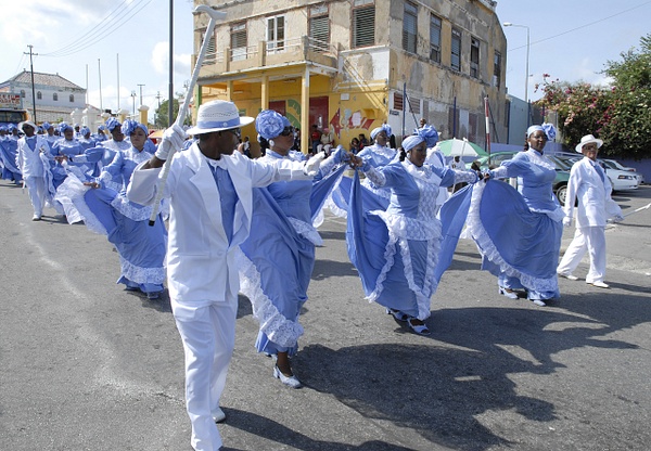 BlueAndWhiteBand - Carnival in the Caribbean - Sean Finnigan Photo