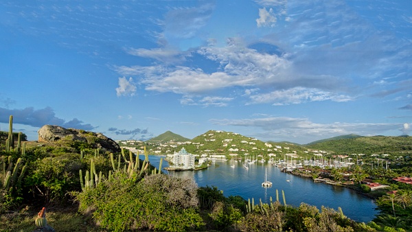 Oyster Pond from the French side - Caribbean Scenes - Sean Finnigan Photo