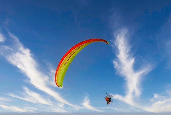 Paraglide - Bluesky 1 - Paragliding - Sean Finnigan Photo