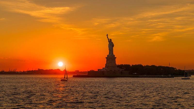 Statue of Liberty (Sunset) 2