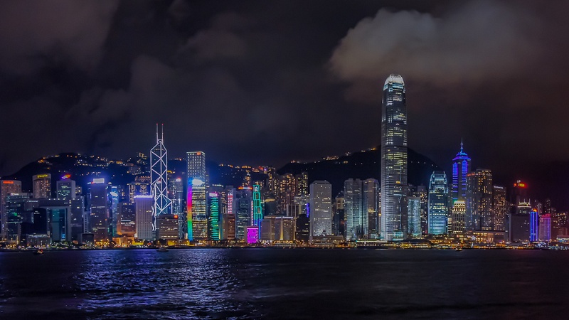 Hong Kong (Night) (Pano)