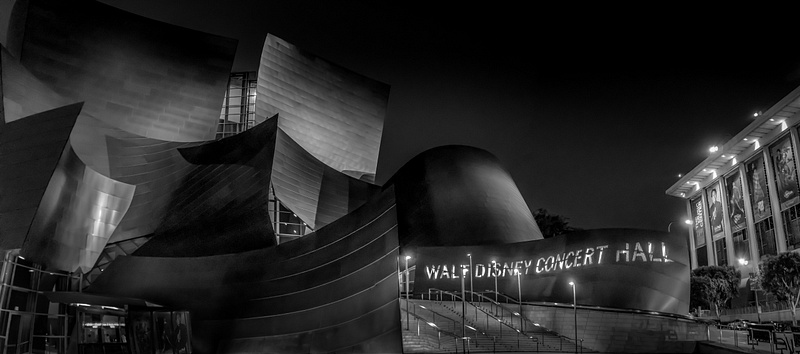 Walt Disney Concert Hall (B&W)
