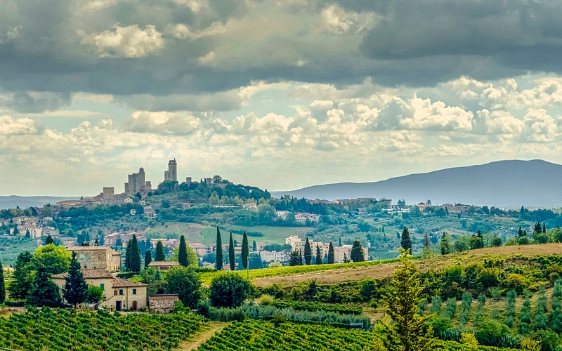 San Gimignano, The Province of Siena, Tuscany
