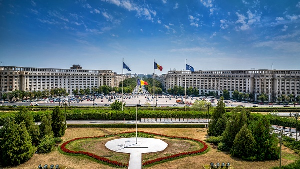 City View - from The Palace of the Parliament, Bucharest - Arian Shkaki 